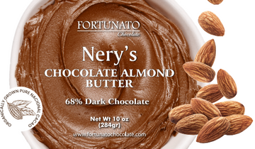 Fortunato 68% Dark Chocolate Almond Butter - SHIPS PERFECTLY IN HOT WEATHER