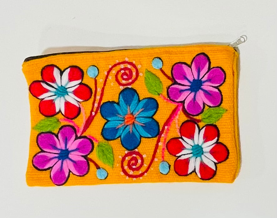 Embroidered Peruvian Bag