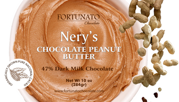 Fortunato 47% Dark Milk Chocolate Peanut Butter - SHIPS PERFECTLY IN HOT WEATHER