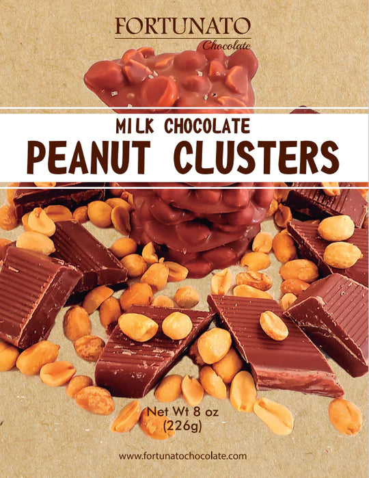 New Fortunato Product: Milk Chocolate Peanut Clusters