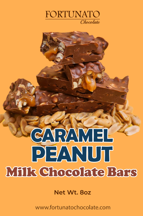 New Fortunato Product: Caramel Peanut Bars