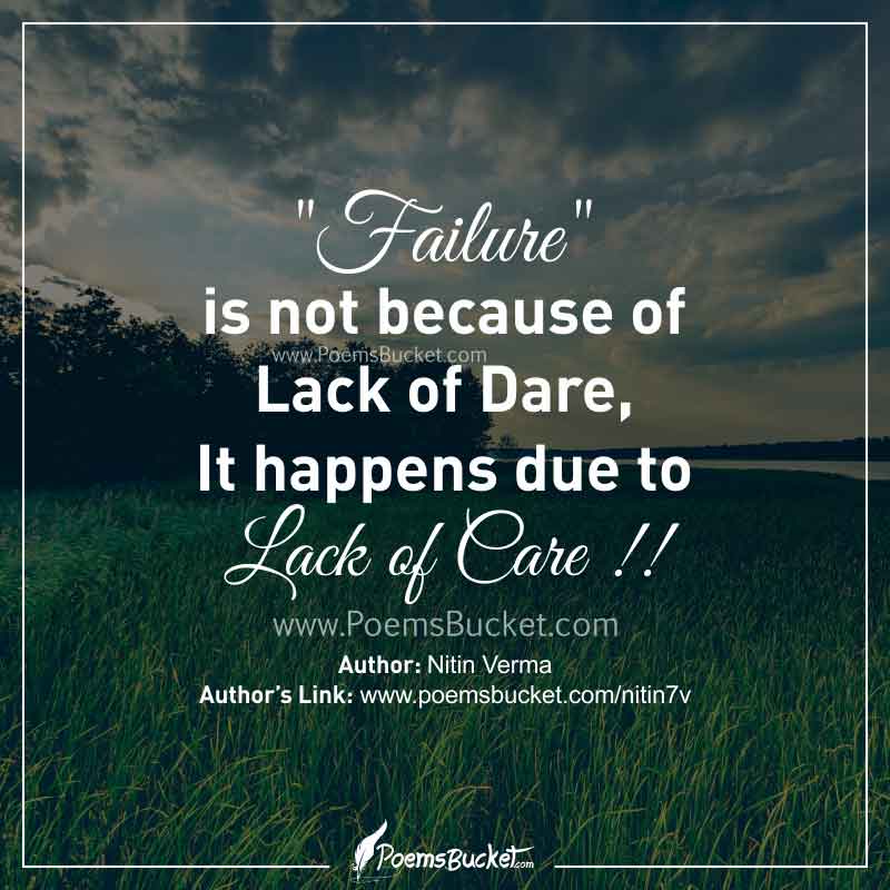 Lack Of Care – FortunatoNo4