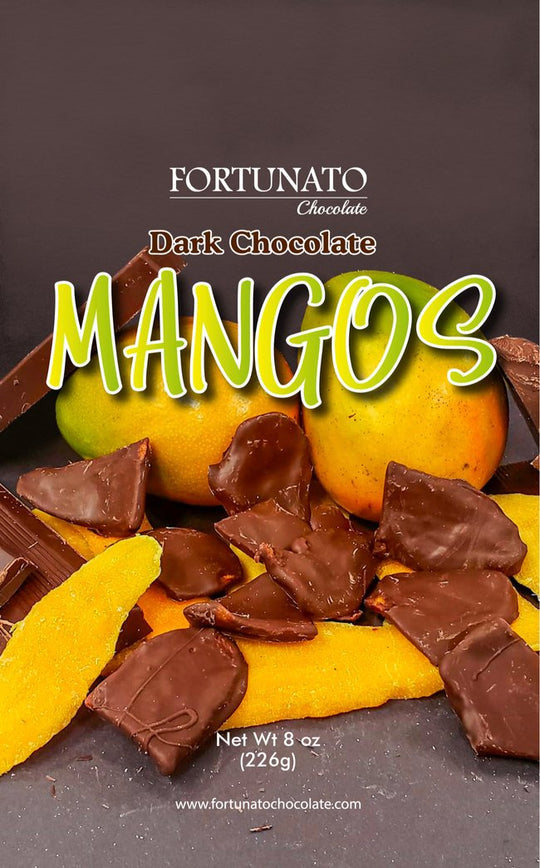 New Fortunato Product - Dark Chocolate Mangos