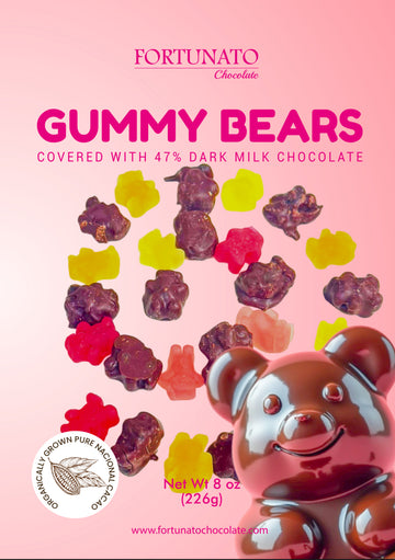 Milk Chocolate Gummy Bears