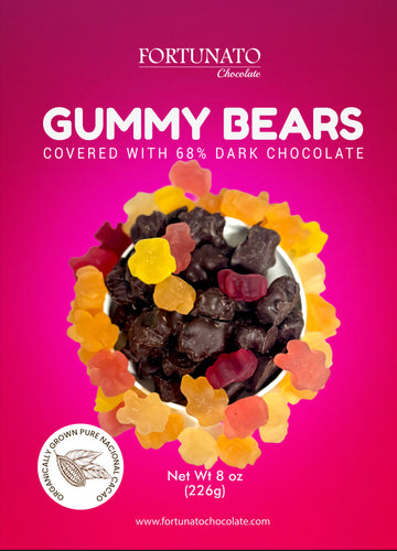 Dark Chocolate Gummy Bears