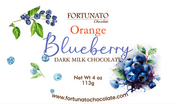 Orange Blueberry Milk Chocolate Bar