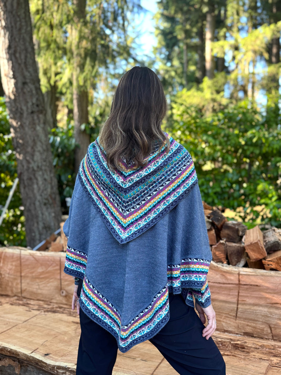 Alpaca Peruvian Poncho