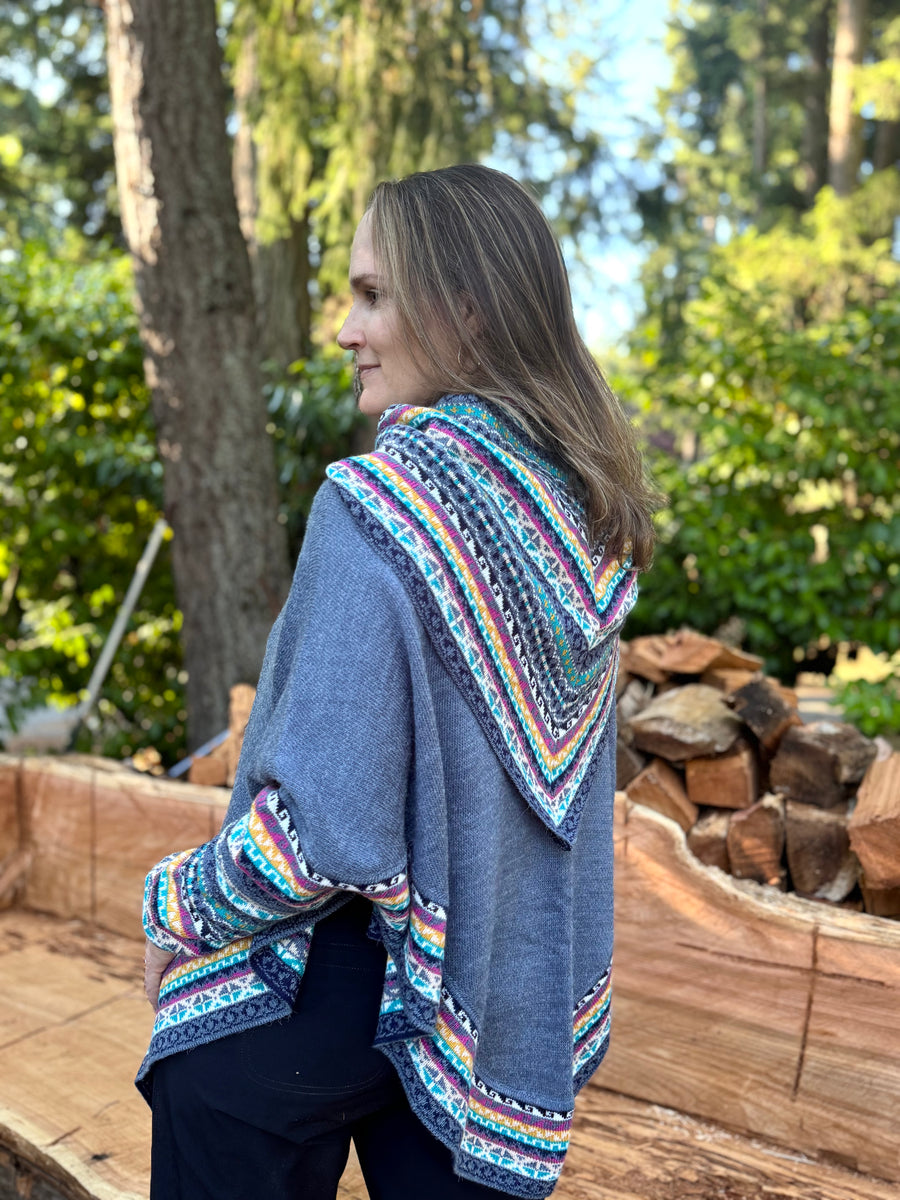 Alpaca Peruvian Poncho