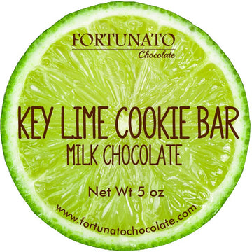 Fortunato 36% Milk Chocolate Key Lime Cookie Bar