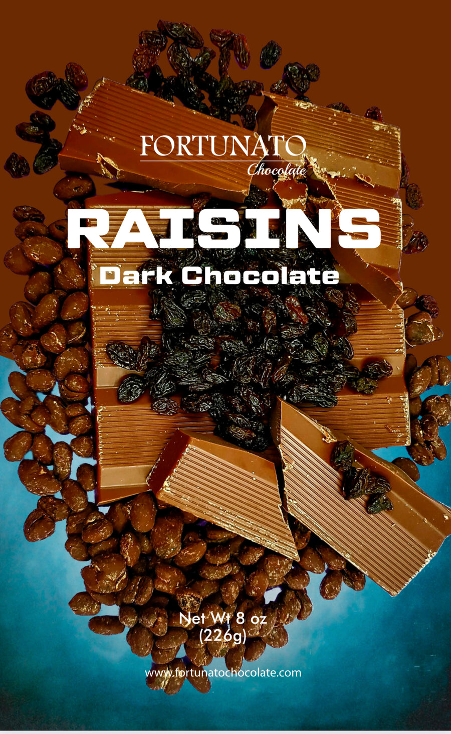Fortunato Dark Chocolate Raisins