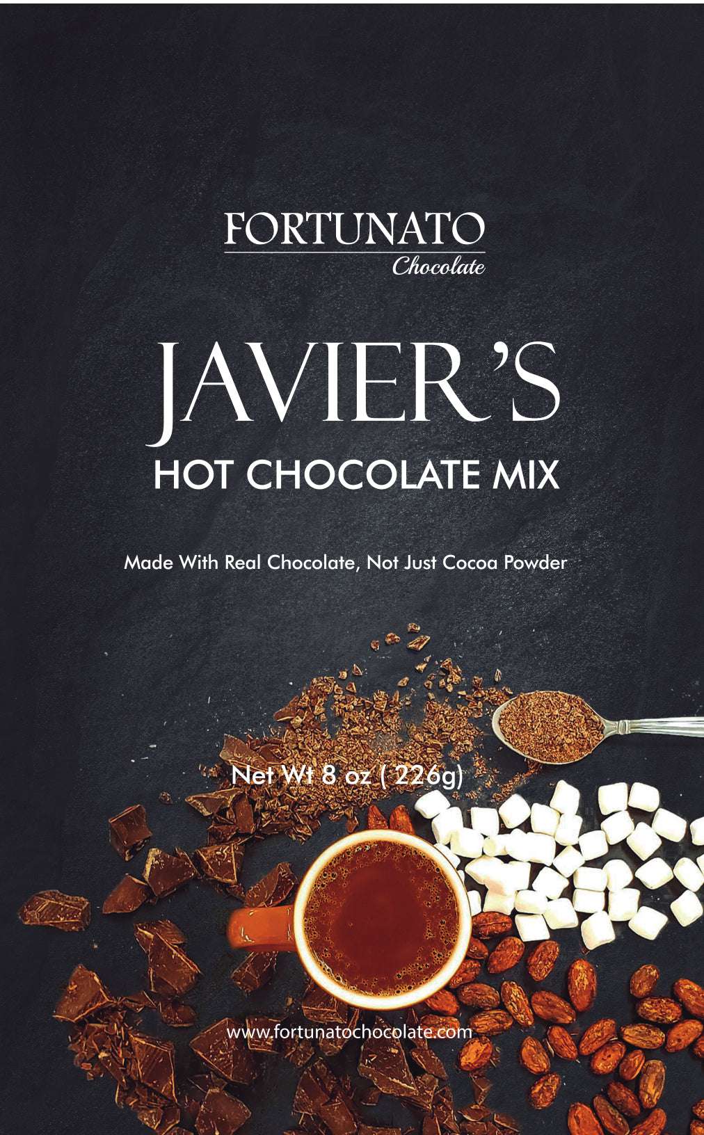 Javier's Hot Chocolate Mix - Premium Cacao | Indulge Today!