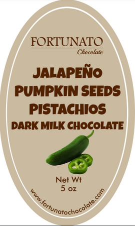 Jalapeño Dark Milk Chocolate Bar | Gourmet Peruvian Chocolate