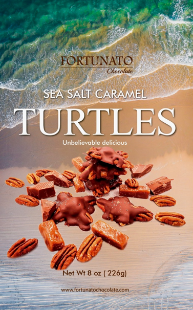 Fortunato Chocolate Sea Salt Caramel Turtles