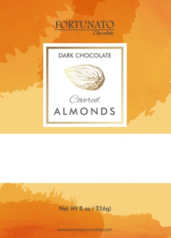 Fortunato Dark Chocolate Covered Almonds