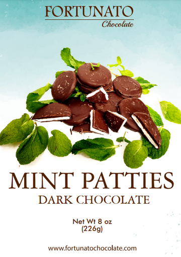Fortunato Dark Chocolate Mint Patties